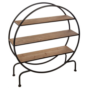 Etagère ronde sur pieds...