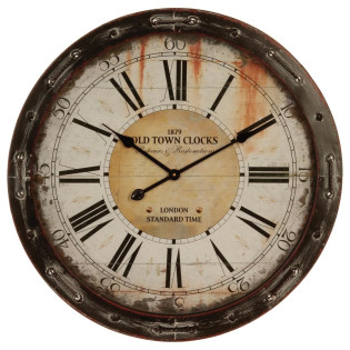Horloge décor cordes D68...