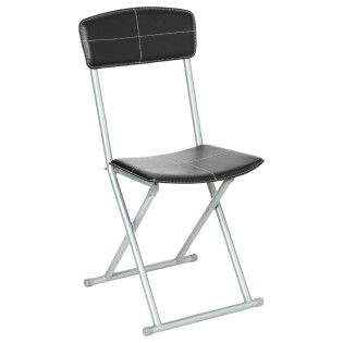 Chaise pliante Design noir...