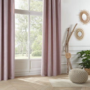 Rideau Memo rose 140x260...