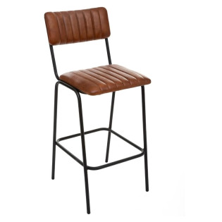 Tabouret de bar en cuir...