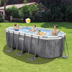 Piscine 4x2x1,22 m Baltik...