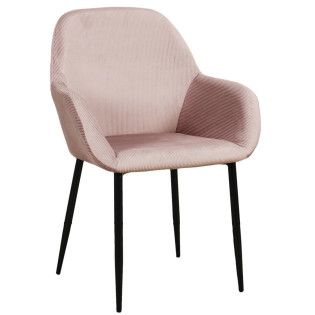 Fauteuil velours côtelé...