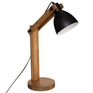 Lampe articulée bois et...