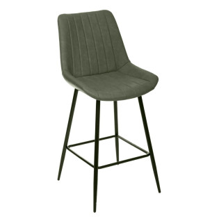 Tabouret de bar kaki Olwen...