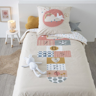 Parure de lit Marelle...