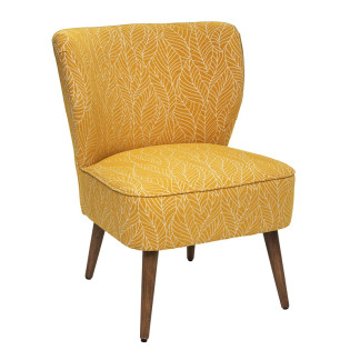 Fauteuil bas Chiara feuille...