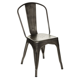 Chaise métal vintage Niko...