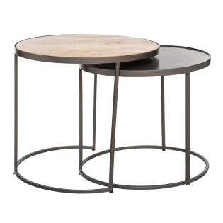Set de 2 tables basses...