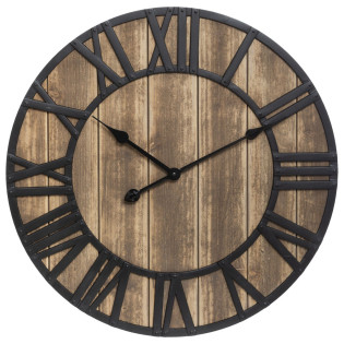 Horloge en bois Vintage D60...