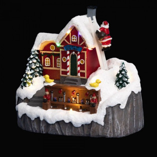 Village de Noël lumineux...