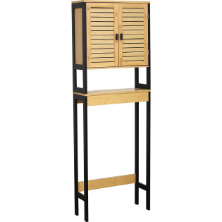 Meuble dessus WC 2 portes...