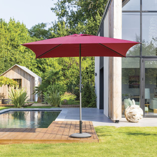 Parasol droit carré...
