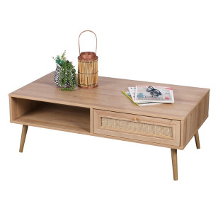 Table basse 1 tiroir Bali...