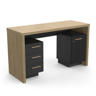Bureau 1 porte 3 tiroirs...