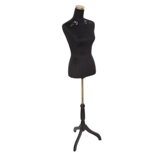 Mannequin velours noir 160...