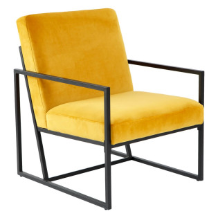 Fauteuil en velours...