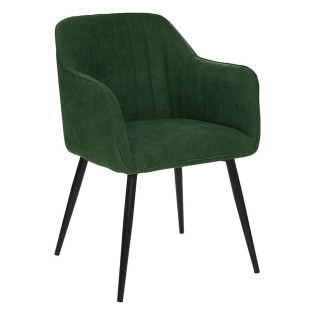 Fauteuil diner Visoca vert...