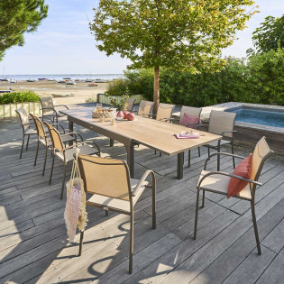 Table extensible Piazza 12...
