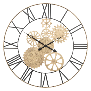 Horloge méca métal Isae D90...