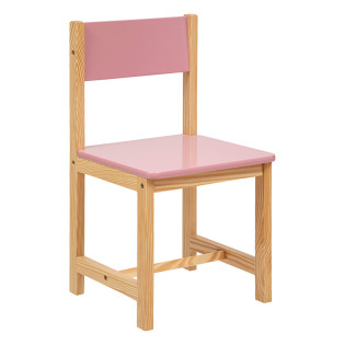 Chaise enfant Classic rose...