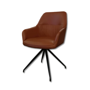 Chaise pivotante pied métal...