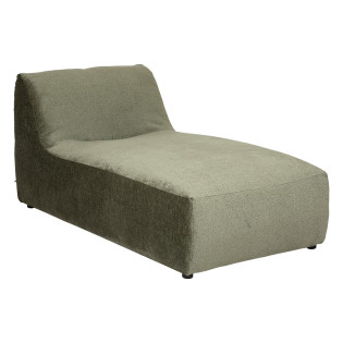 Chaise longue en velours...