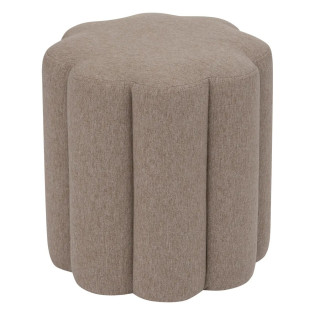 Pouf 40 cm Floral beige...