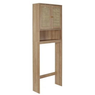Meuble dessus WC 2 portes...