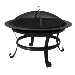 Brasero métal D75 noir...
