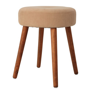 Tabouret rond D35 velours...