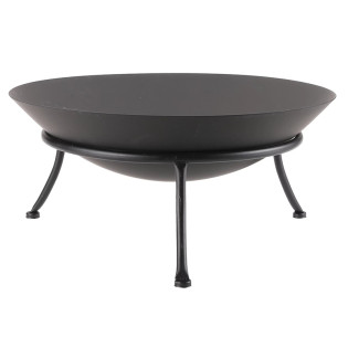 Brasero métal D47 noir sur...