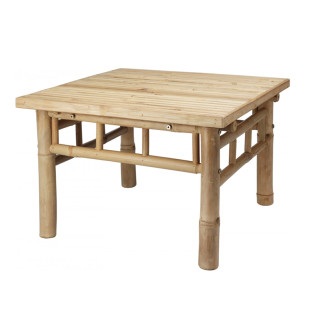 Table basse carrée Bamboo...