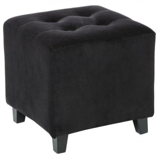 Pouf en velours Léandre...